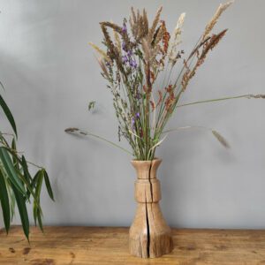 VN10- VASE BOIS DE NOYER