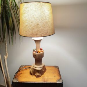 LN20- LAMPE BOIS DE NOYER