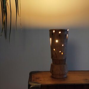 LC19- LAMPE BOIS CHENE
