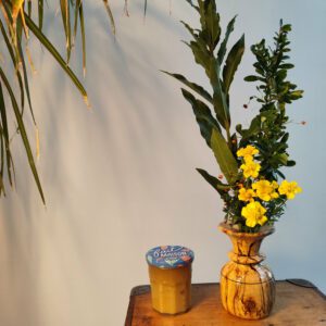 VH13- VASE BOIS DE HÊTRE